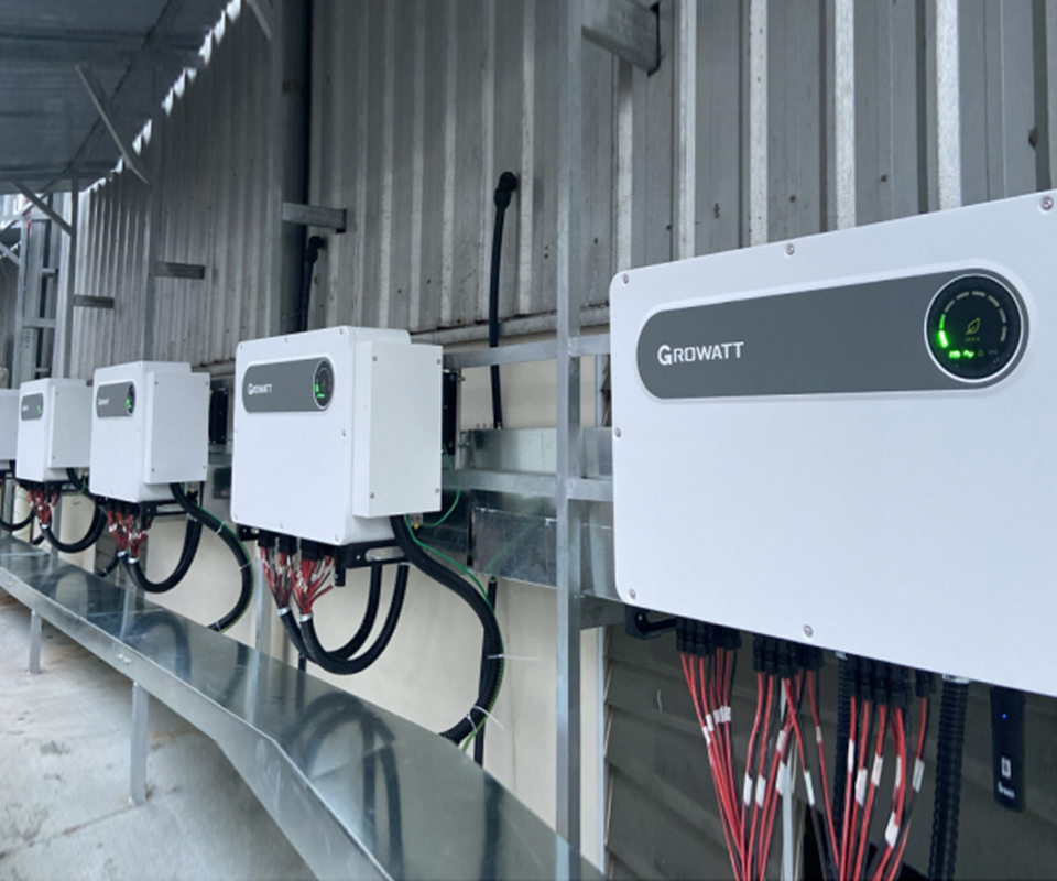  Growatt MAX 110KTL3-X LV inverters wall mounted
