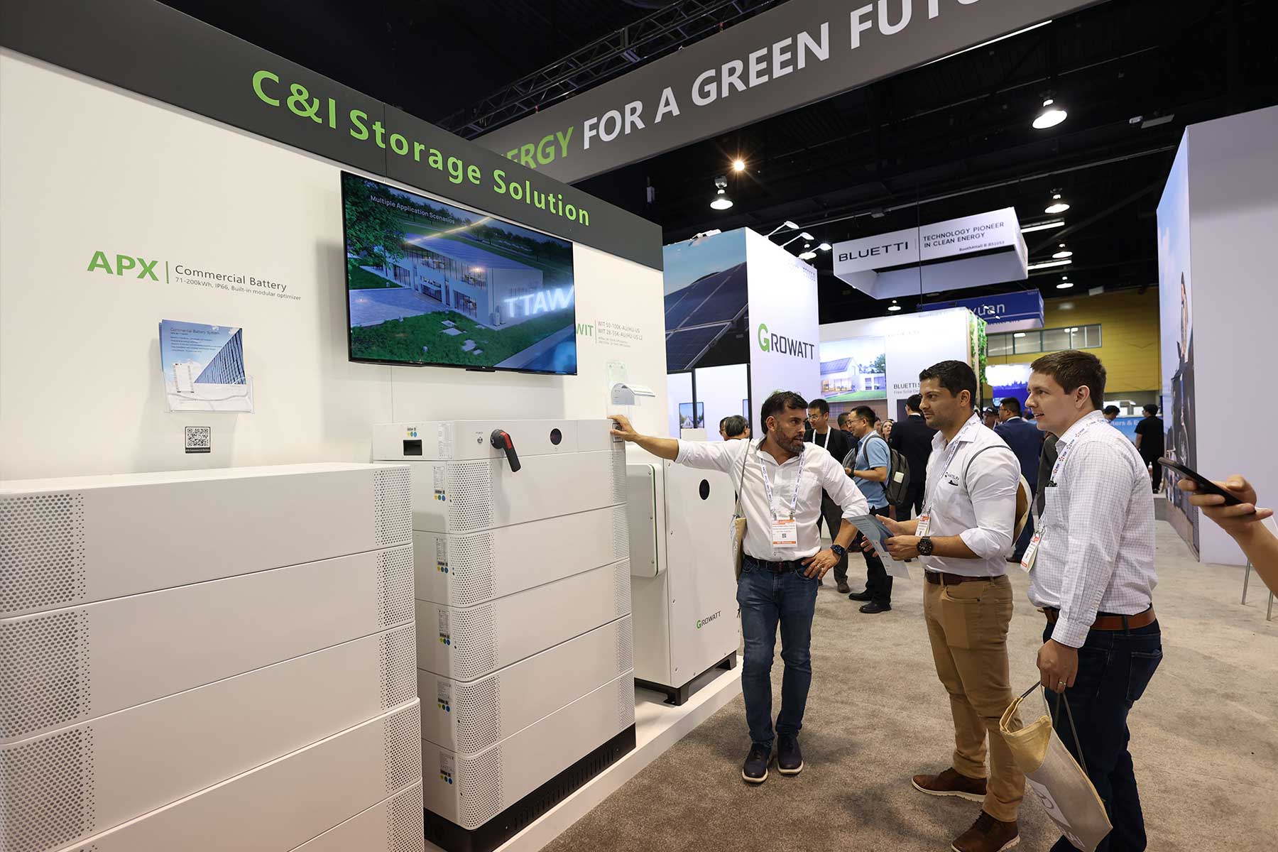 C&I Storage solution at RE+ 2024, commercial inverter, industrial inverter