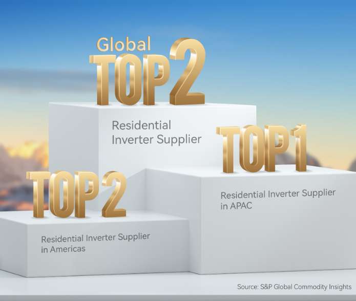 Growatt  2023 Global ranking, top 1 inverter