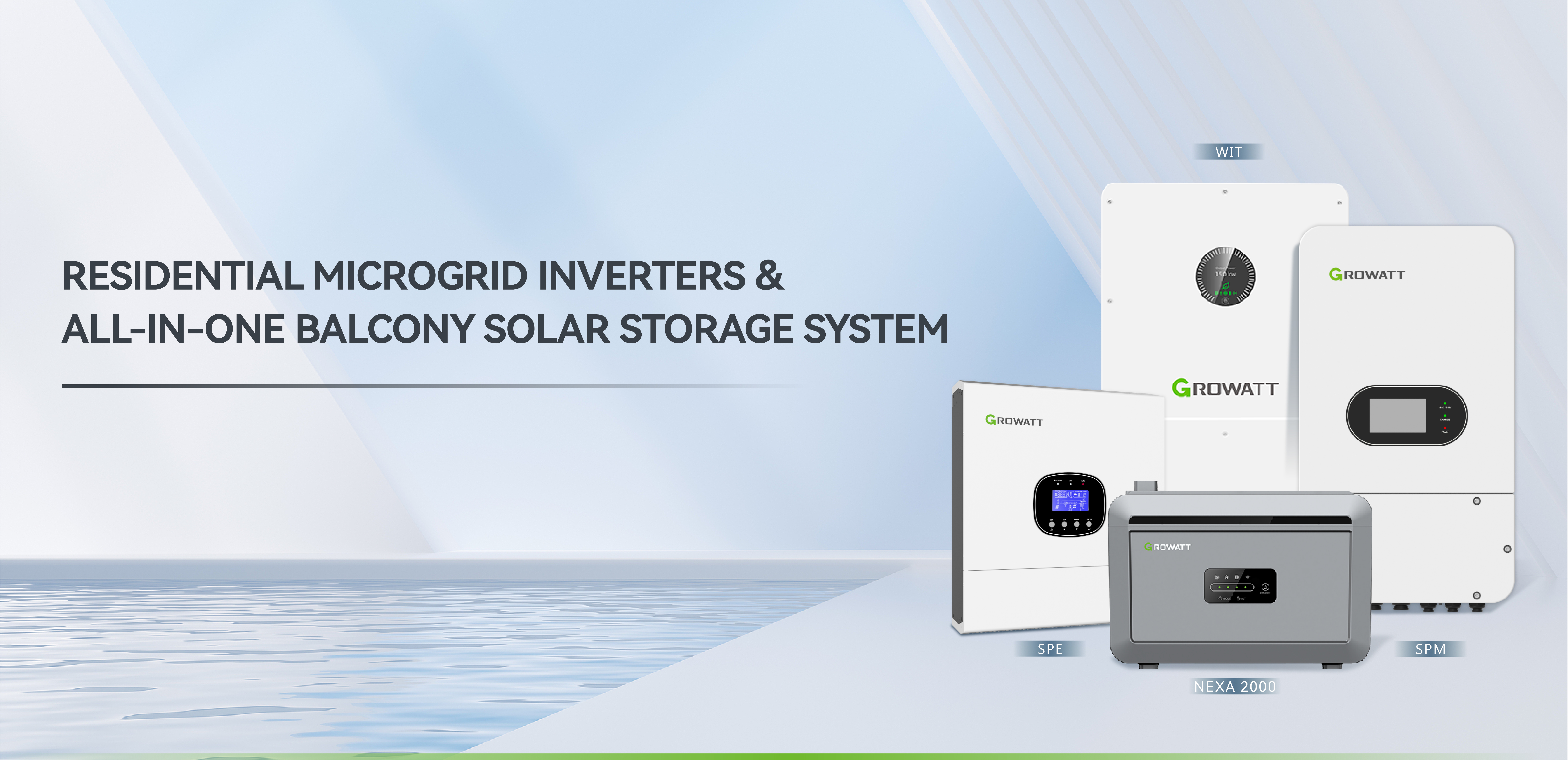 residential microgrid inverters+all in one balcony solar storage system