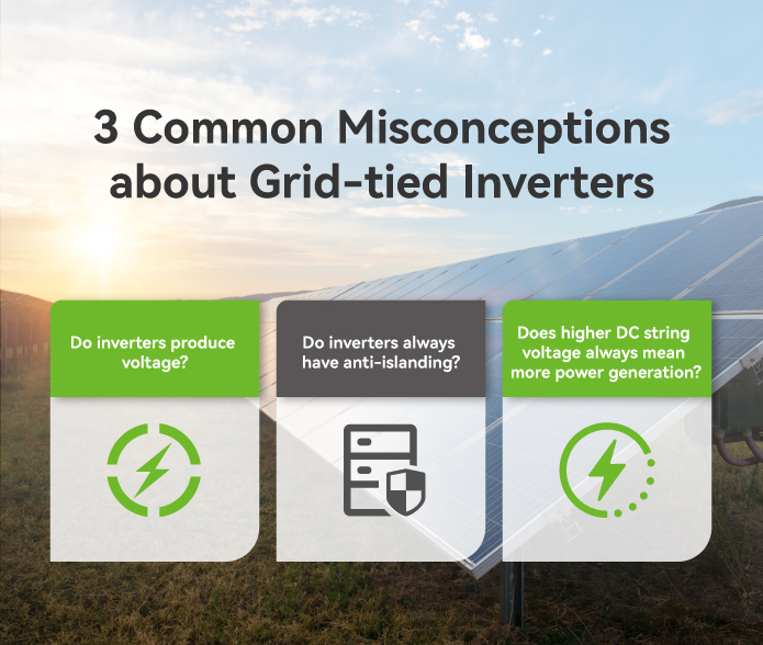 Three Common Misconceptions About Grid-tied Inverters